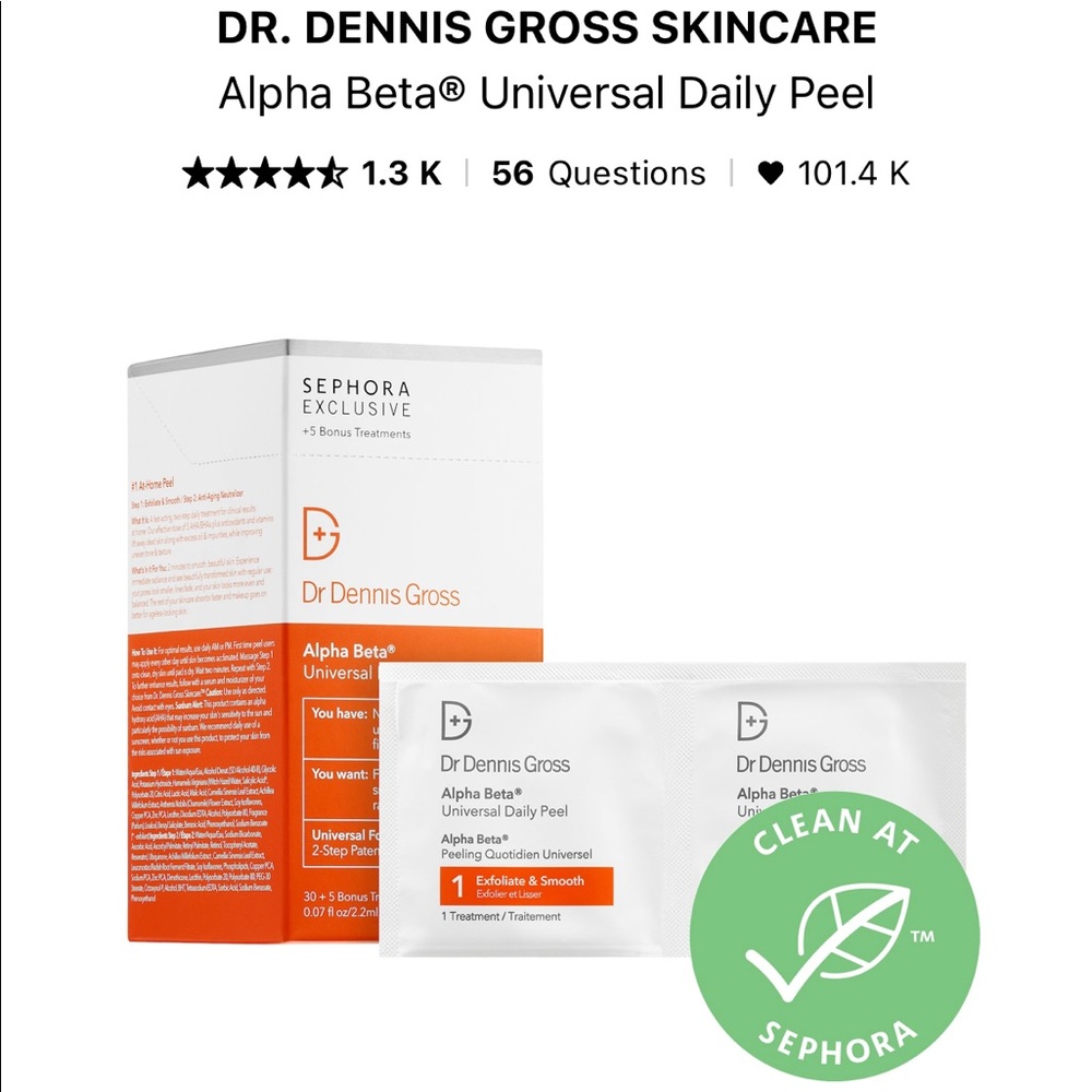 Dr Dennis gross daily peel